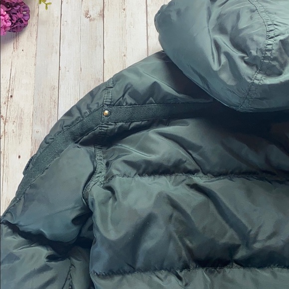 Sold Retro Tommy Hilfiger  green puffer coat size S - Picture 7 of 11